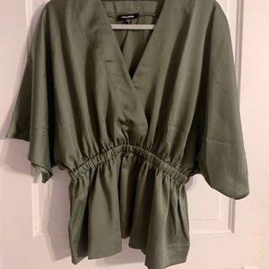 Green blouse! Never worn, in great condition